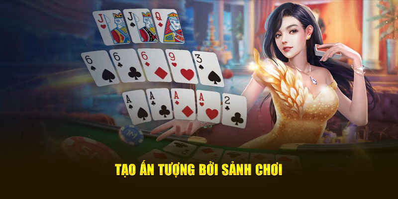 Tạo ấn tượng bởi sảnh chơi